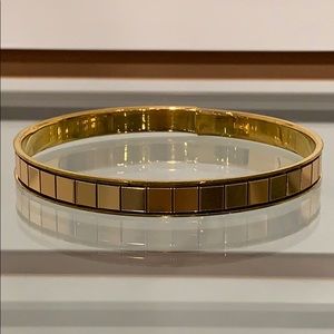Gold mirrored bangle